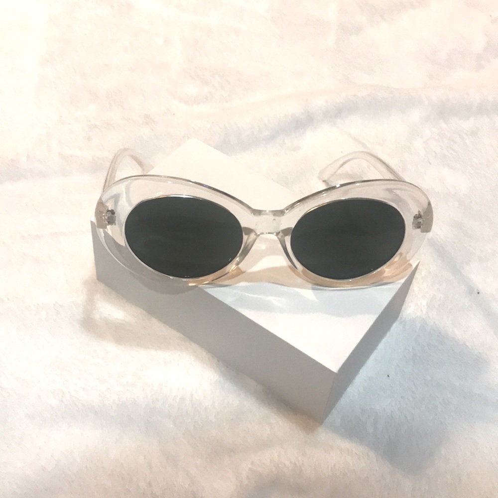 Clear sunglasses